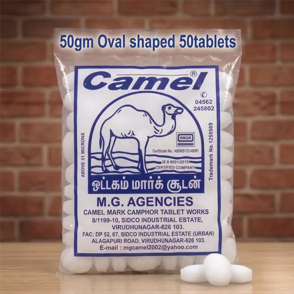 50gm oval shaped 50tablets